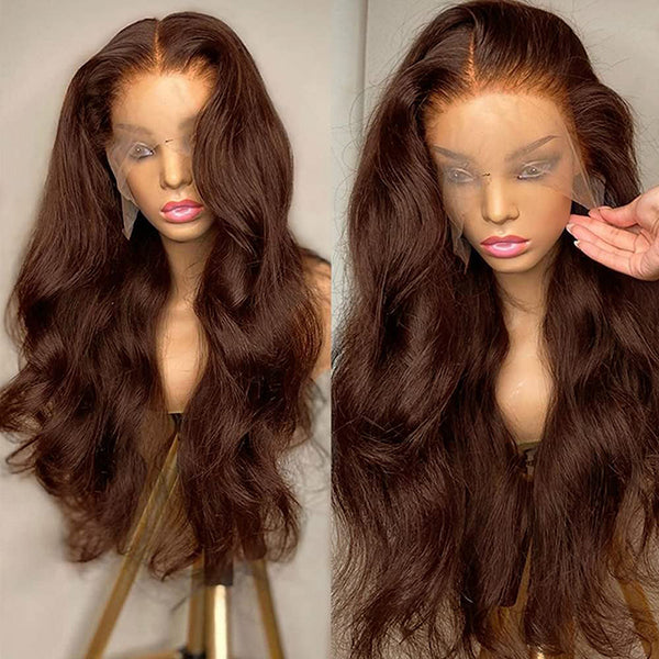 Auburn 13x6 HD Lace Frontal Human Hair Wig Beata Hair