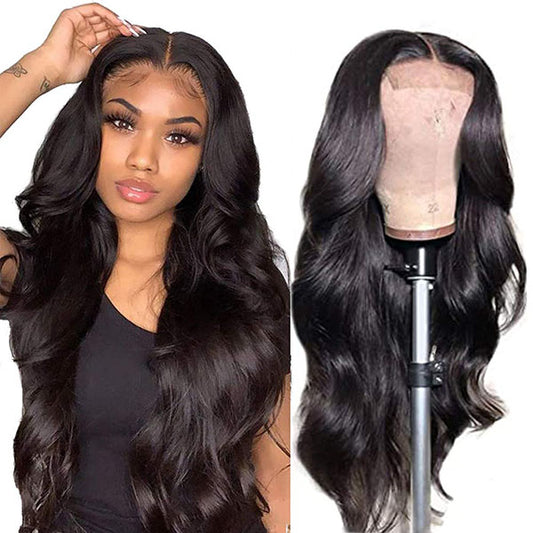 4x4 Lace Closure Wig Body Wave Wigs Human Hair for Black Women