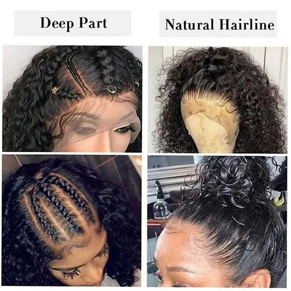30 inch deep wave wig