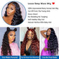 deep wave wig with frontal