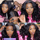 Elevate Your Look with Our 13x6 Body Wave HD Lace Frontal Wig - 150% Density Human Hair for a Luxurious and Natural Feel