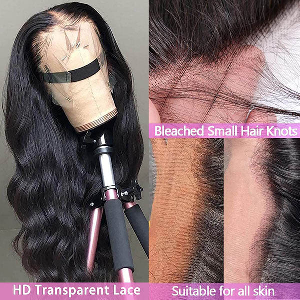 Elevate Your Style with Our 180 Density Body Wave 13x4 HD Lace Frontal Wig