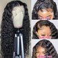 Hd Transparent Lace Wig 13x4 Deep Wave Lace Front Wigs Human Hair