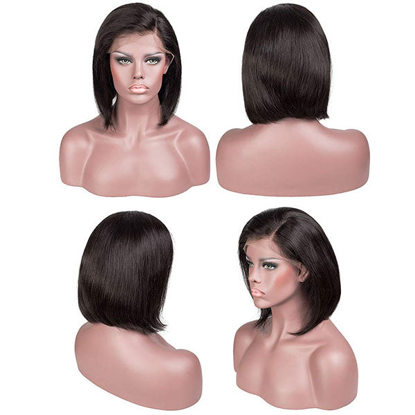13x4 Lace Frontal Short Bob Wigs for Black Women