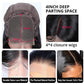 4x4 Bob Wig 150% Density Lace Closure Wigs Human Hair