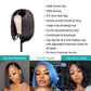 4x4 Bob Wig 150% Density Lace Closure Wigs Human Hair