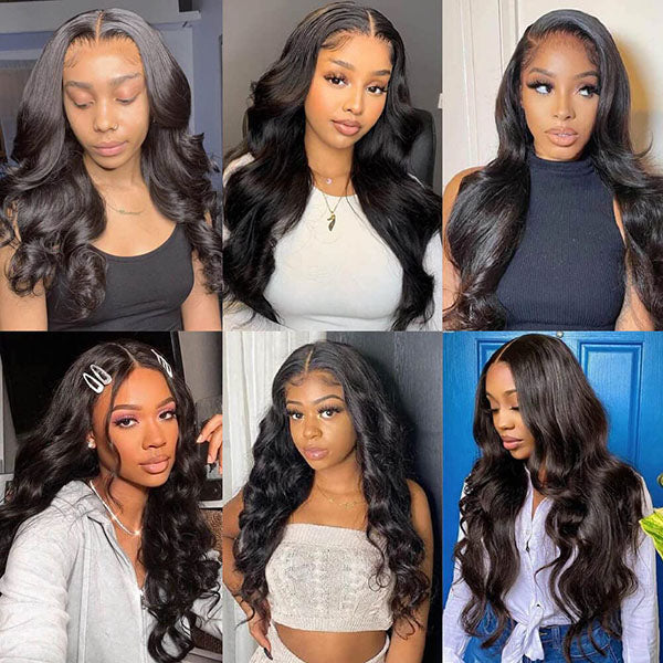 Elevate Your Style with Our 180 Density Body Wave 13x4 HD Lace Frontal Wig