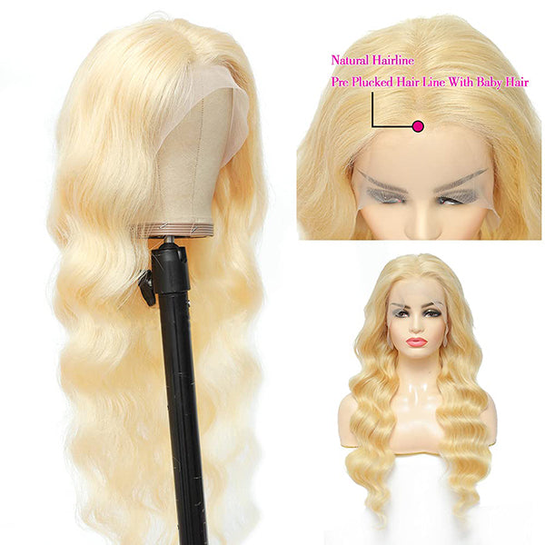 blonde virgin hair wig