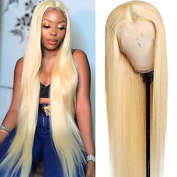 blonde real hair wig