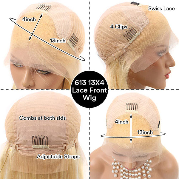 cheap long blonde human hair wigs