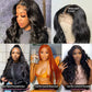 Premium Lace Front Wigs Human Hair: Get Fashion-Forward with Our 13x6 Body Wave Wig & Transparent Lace at 150% Density for Black Women