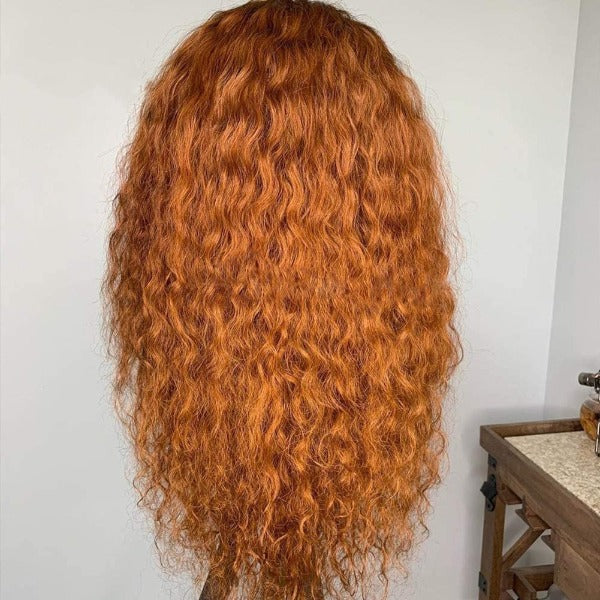 long ginger wig