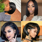 13x4 Lace Frontal Short Bob Wigs for Black Women