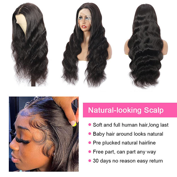 body wave 360 lace frontal wig