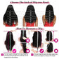 Body Wave Burgundy Lace Front Human Hair Wigs - 13x4 Frontal Wigs