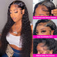 4x4 Lace Closure Deep Wave Wigs Human Hair
