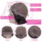 4x4 Lace Closure Deep Wave Wigs Human Hair