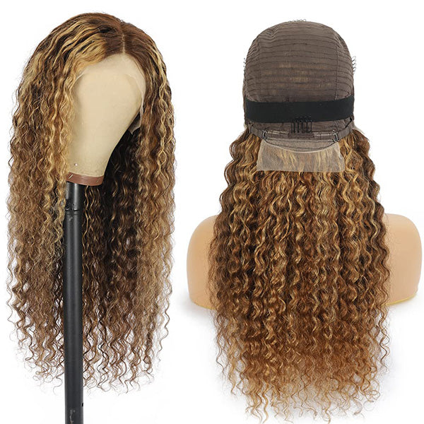 curly highlights wig