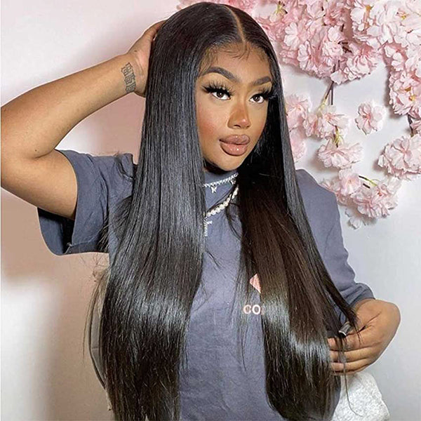 Discover our 13x6 Straight Lace Frontal Wig HD Transparent Lace